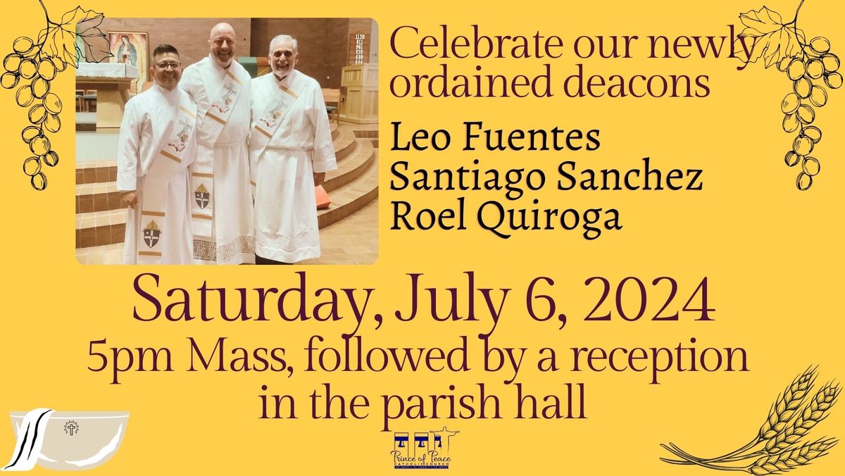 Celebration of Ordination for Deacons