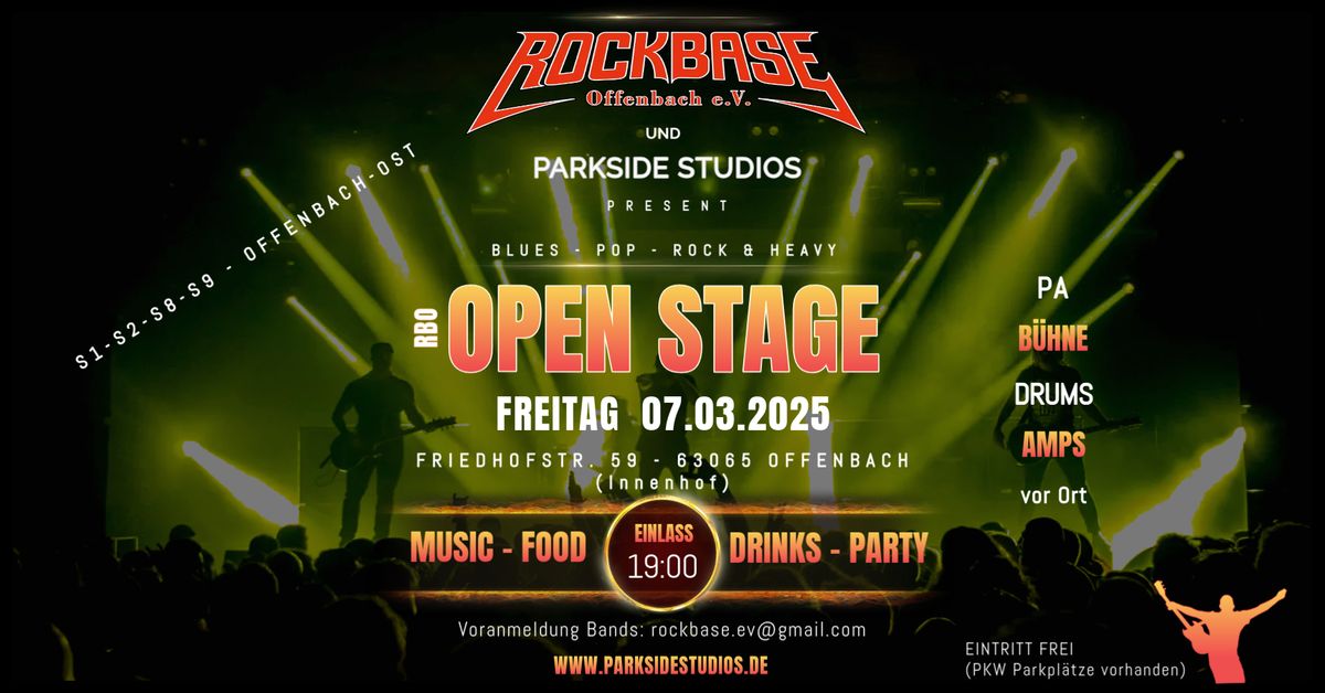 RBO - OPEN STAGE im Parkside