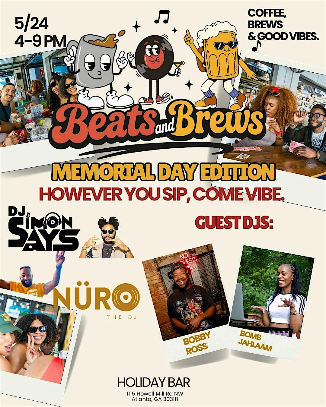 Beats & Brews: Memorial Day Sunday