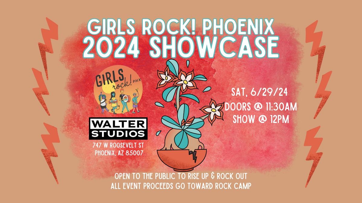 Girls Rock! Phoenix 2024 Summer Camp Showcase