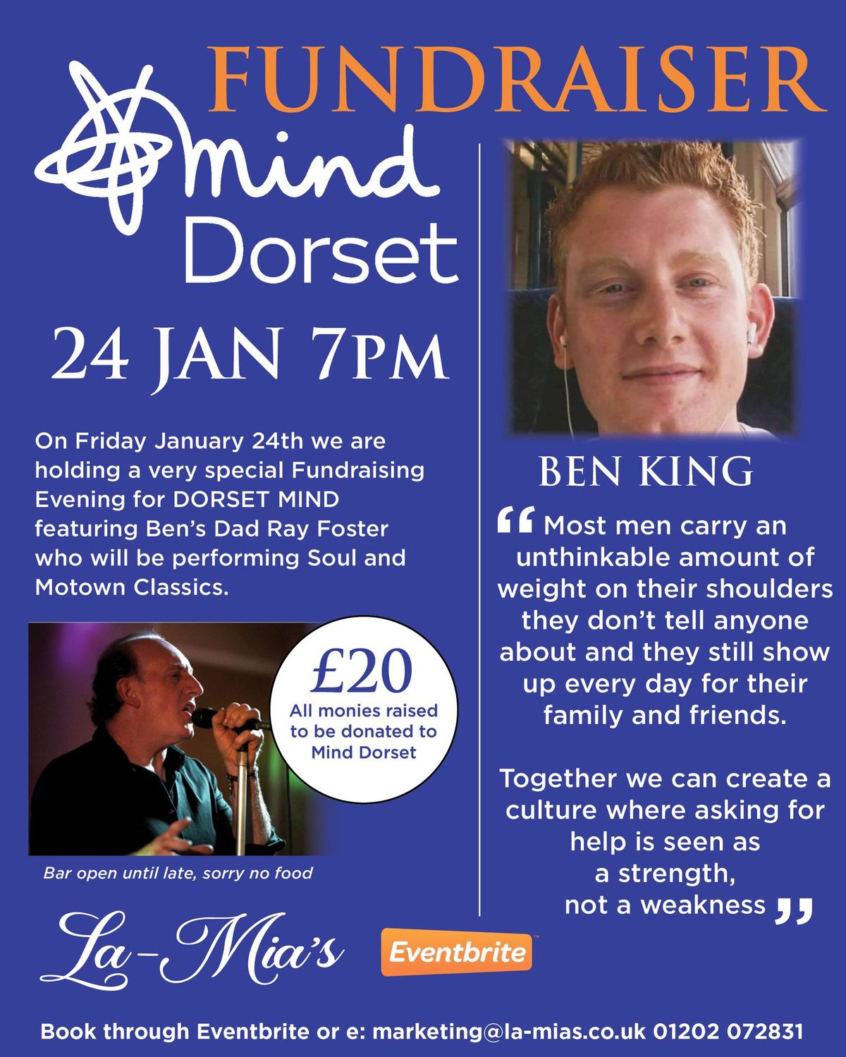 Fundraising Evening for Dorset Mind