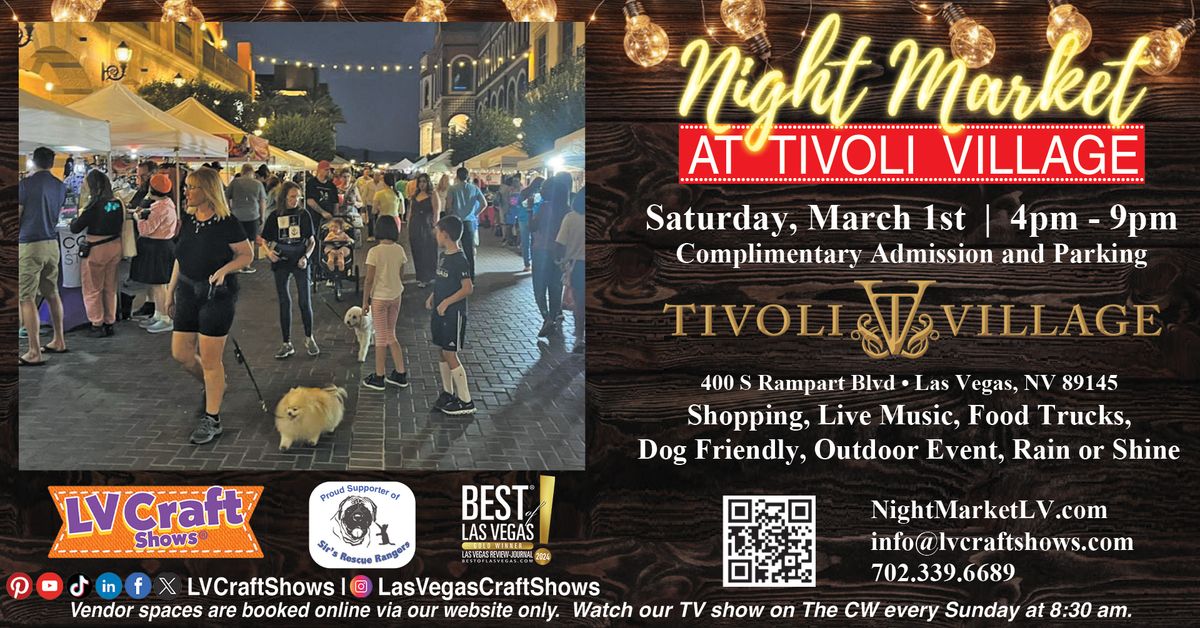 Night Market at Tivoli Village 