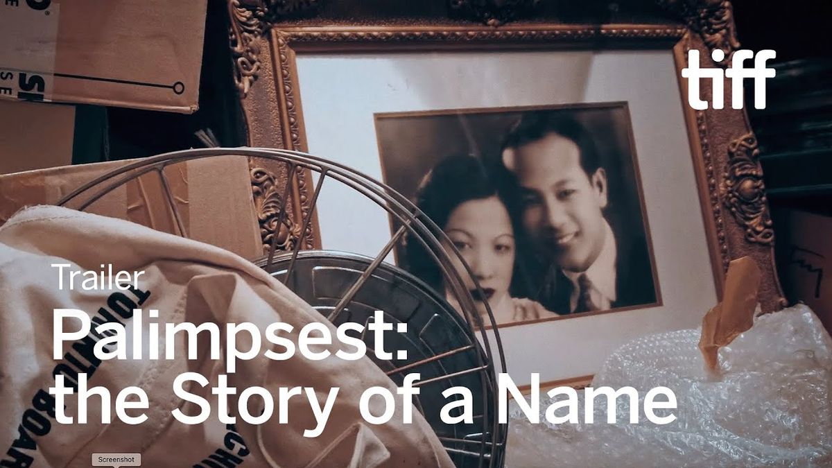 Toronto International Film Festival: Palimpsest: the Story of a Name