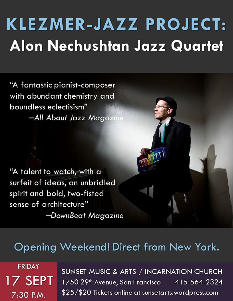 Klezmer-Jazz Project: Alon Nechushtan Jazz Quartet