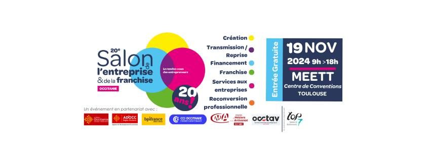 Salon de l'Entreprise et de la Franchise Occitanie 2024 