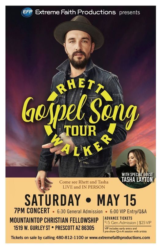 Rhett Walker Gospel Tour