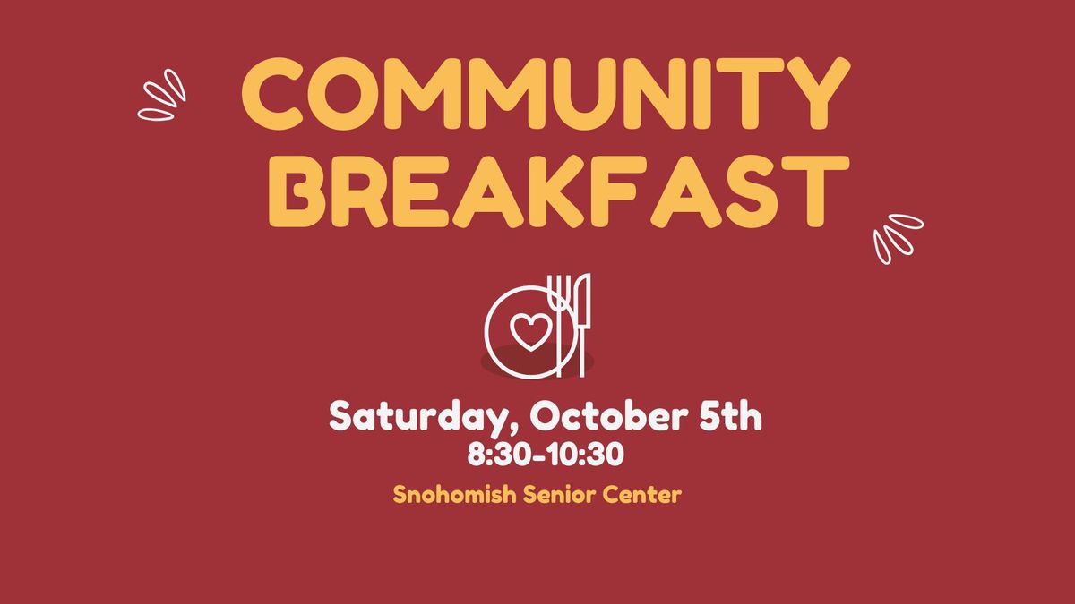 Community Breakfast