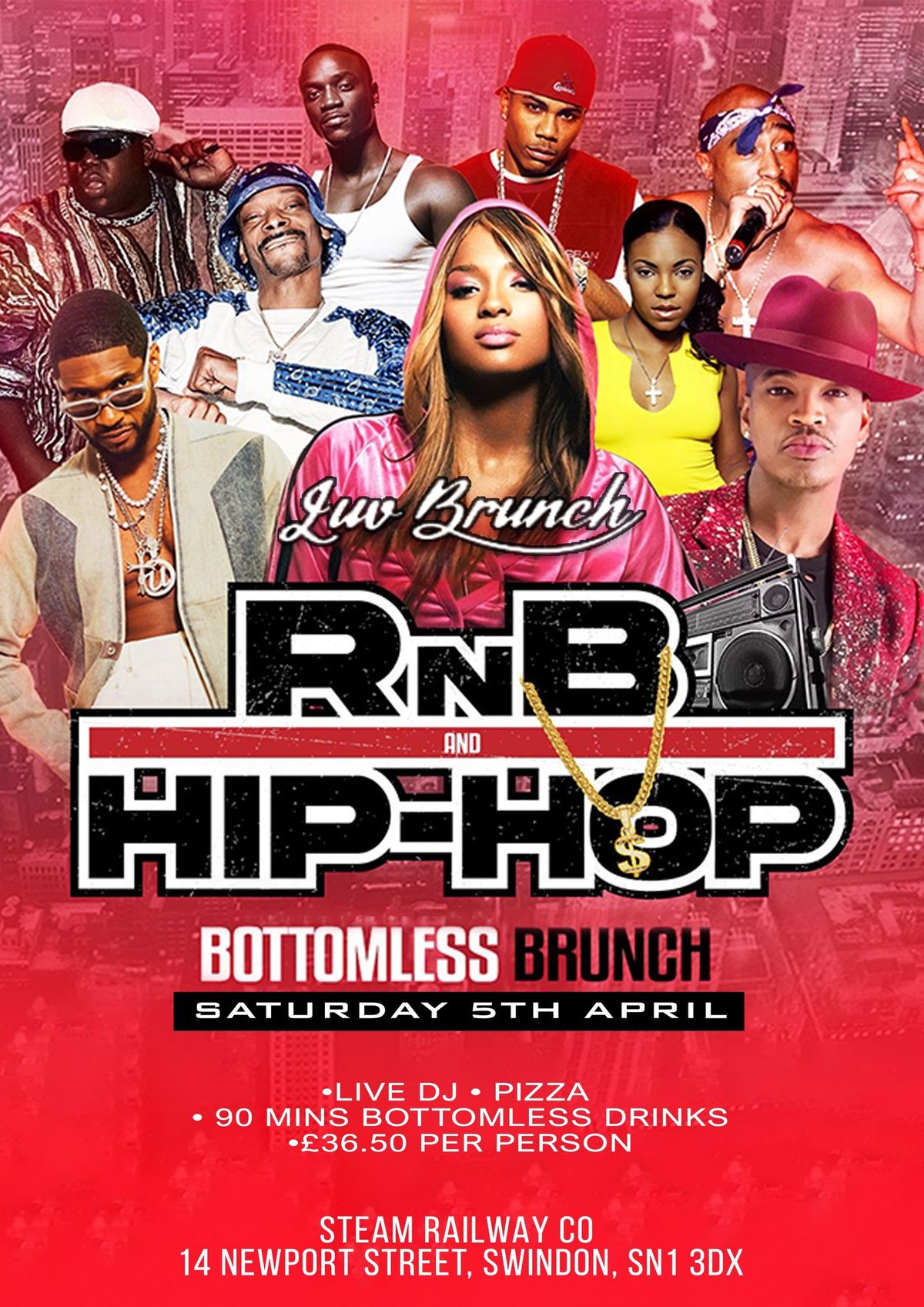 RNB & HIPHOP BOTTOMLESS BRUNCH 