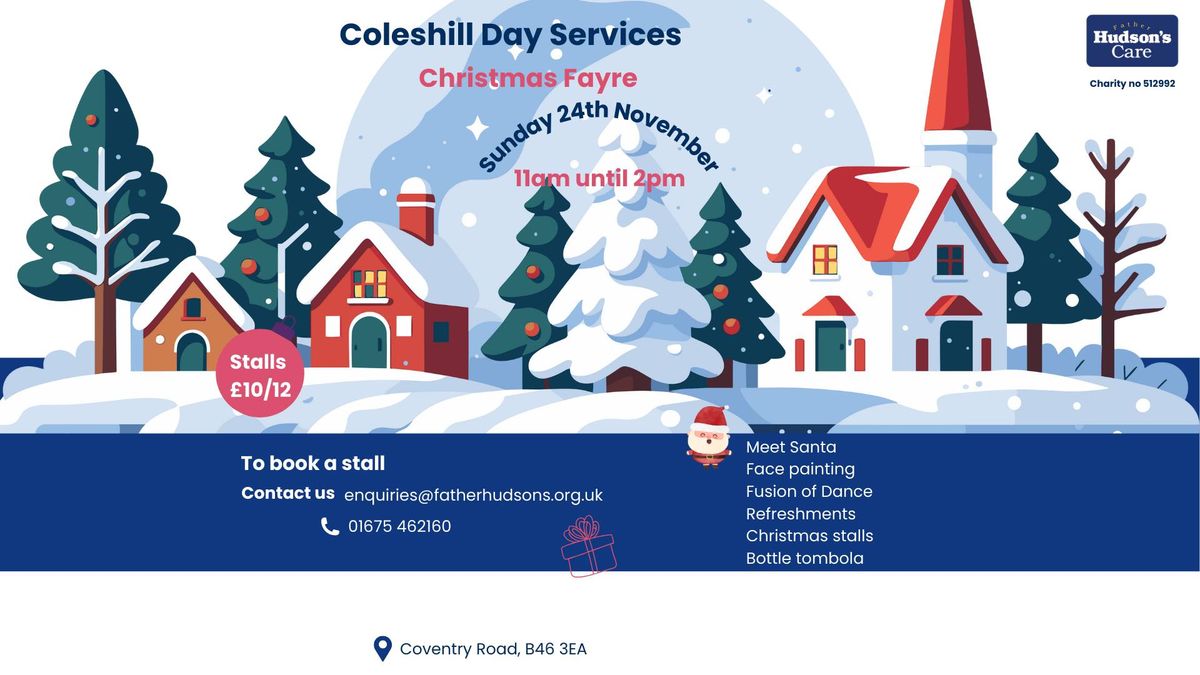 Coleshill Day Services Christmas Fayre