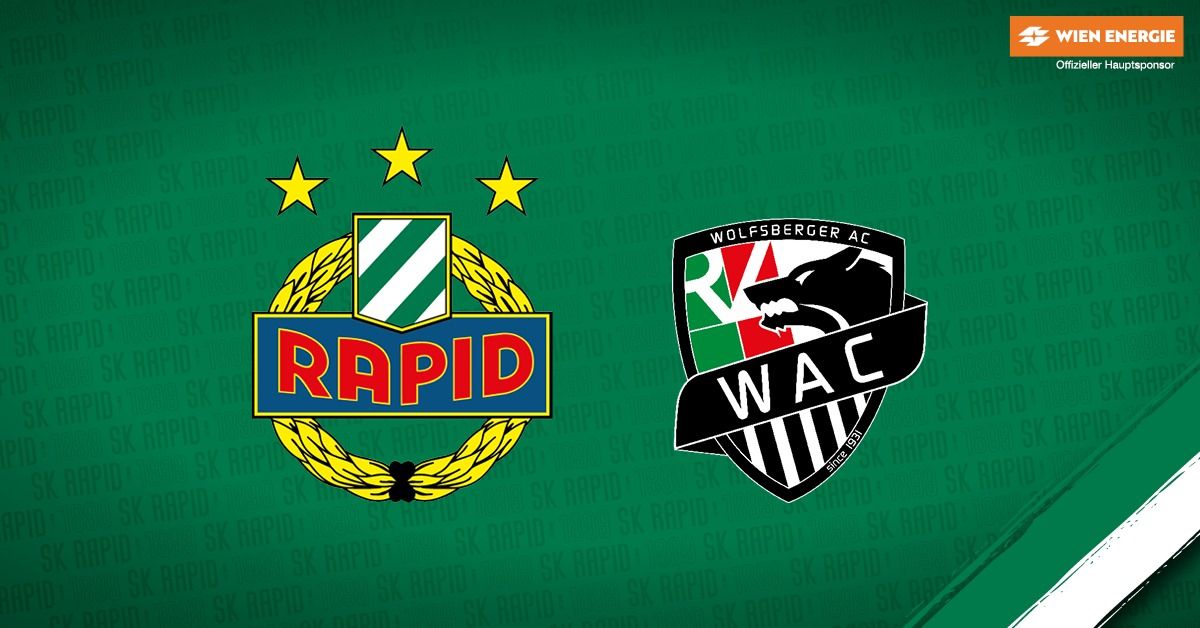 BL, 17. Runde: SK Rapid \u2013 Wolfsberger AC