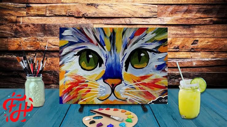 Paint and Sip with 9 Lives 