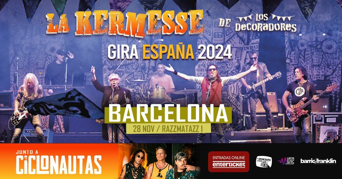 LA KERMESSE + CICLONAUTAS EN BARCELONA