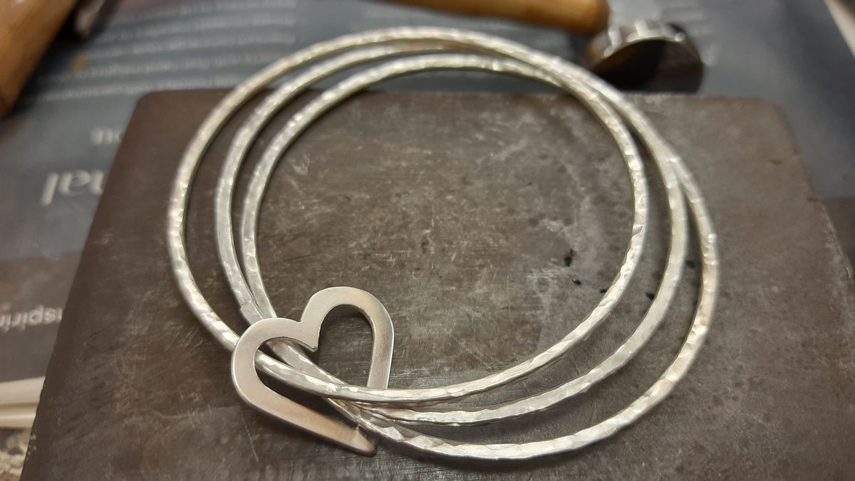 Stacking Silver Bangles Workshop \u00a390