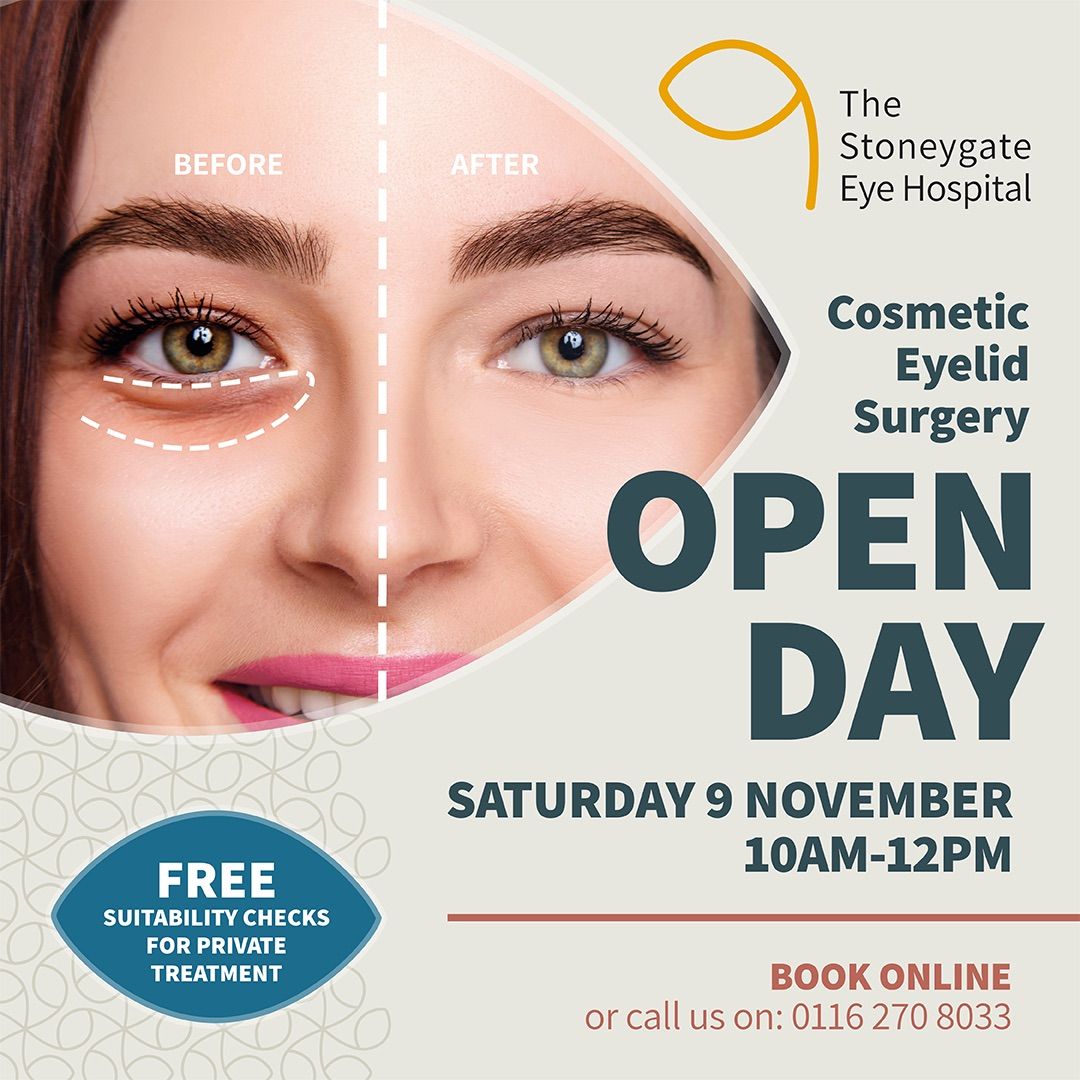 Cosmetic eyelid surgery open day