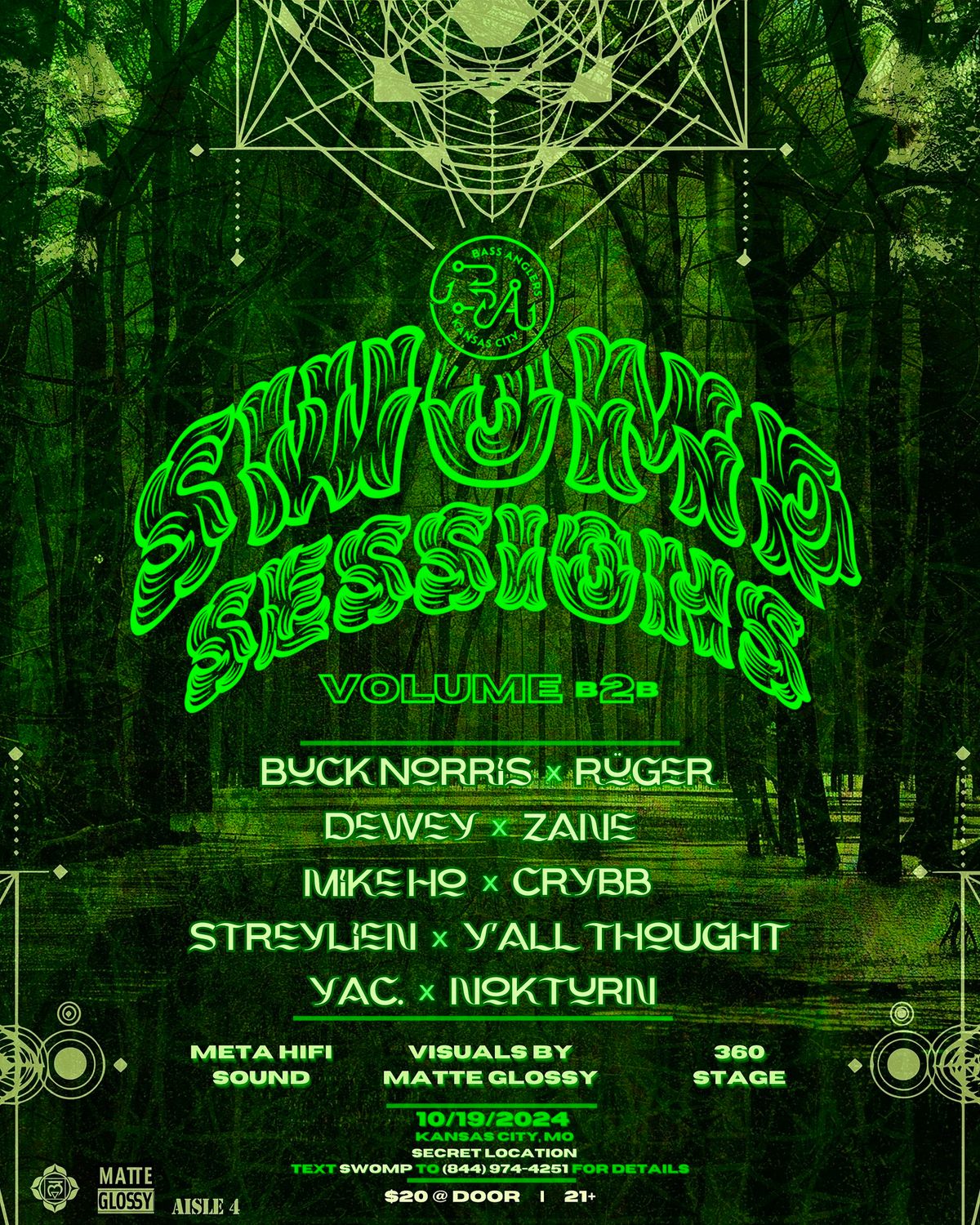 Bass Anglers Presents: Swomp Sessions | Vol. 2 feat. META Hi-Fi Sound