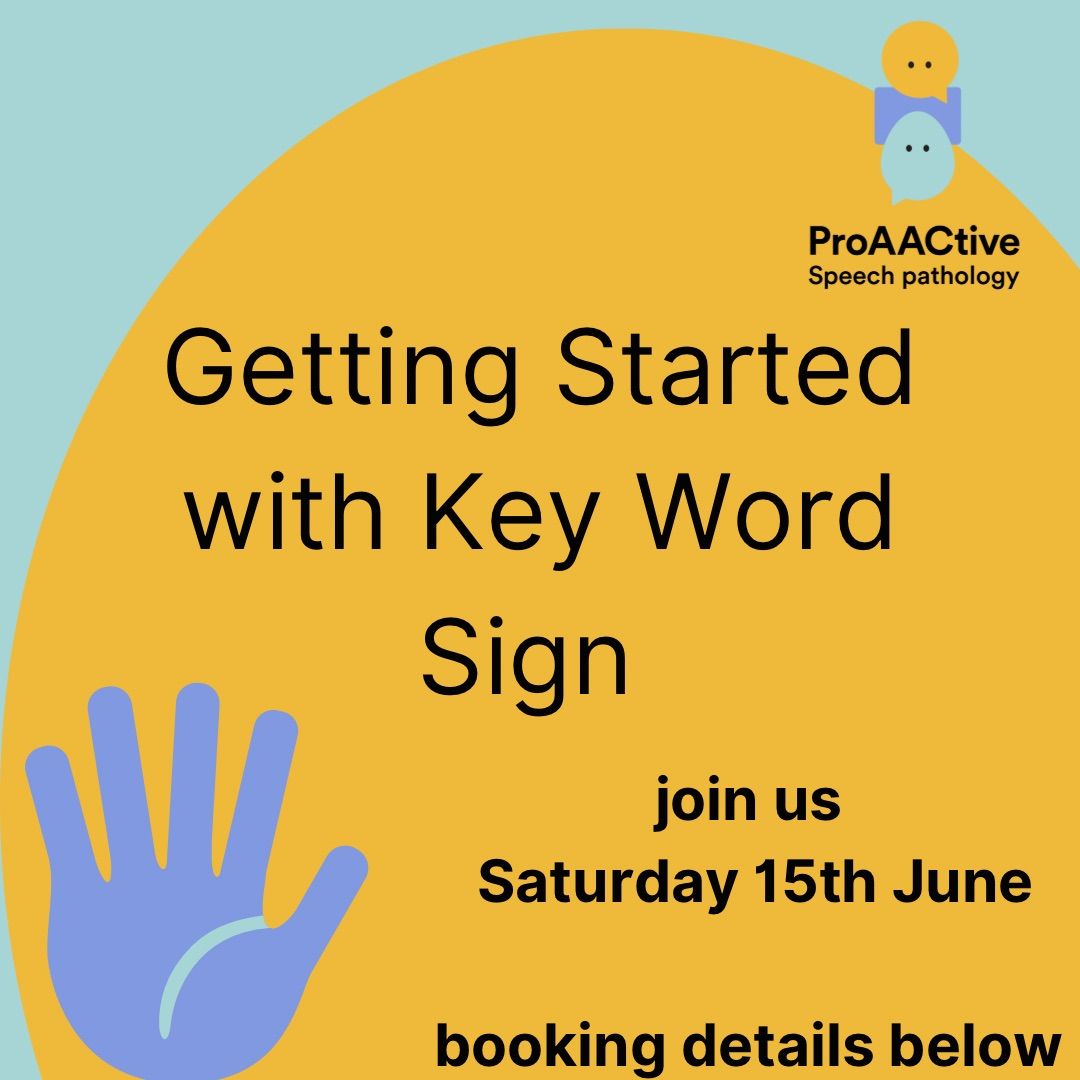 Getting Started with Key Word Sign 