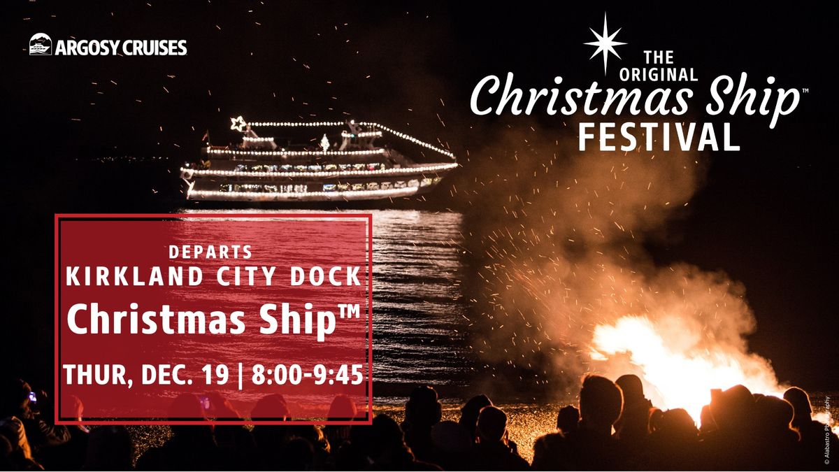 Christmas Ship\u2122 - Dec. 19 @ 8pm