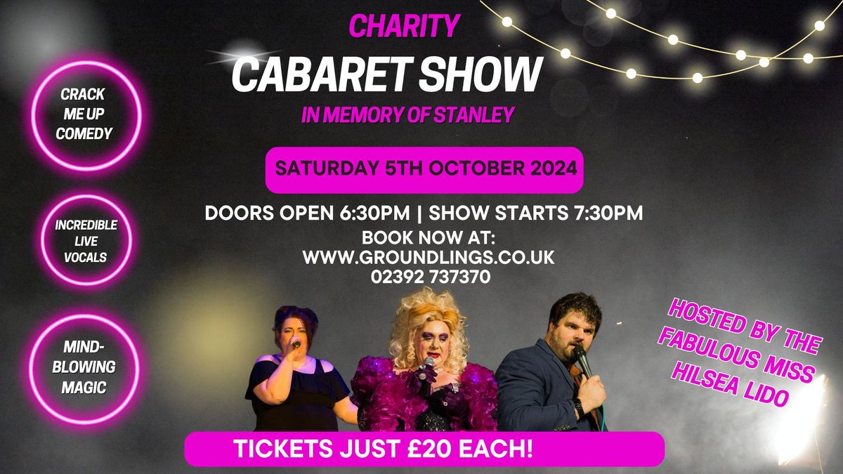 Charity Cabaret Night- In Memory of Stan & Gary