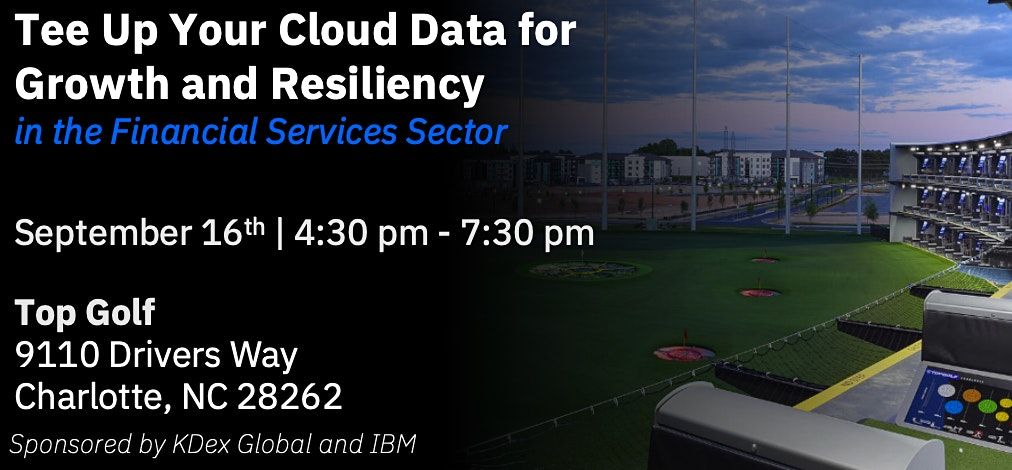 Tee Up Your Cloud Data for Growth and Resiliency