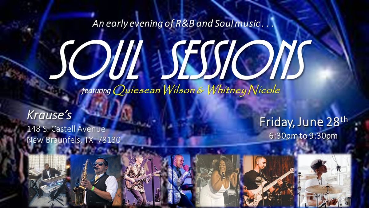 Soul Sessions featuring Quiesean Wilson & Whitney Nicole