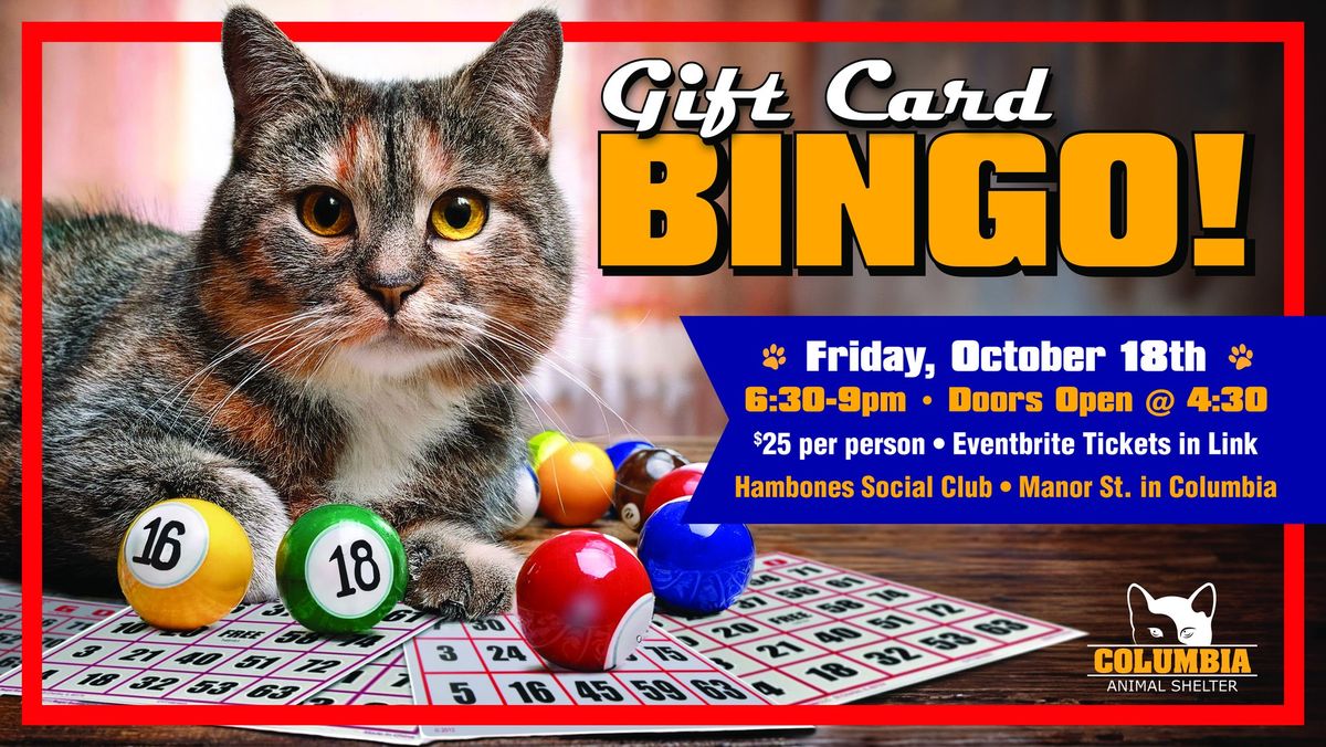 Gift Card Bingo