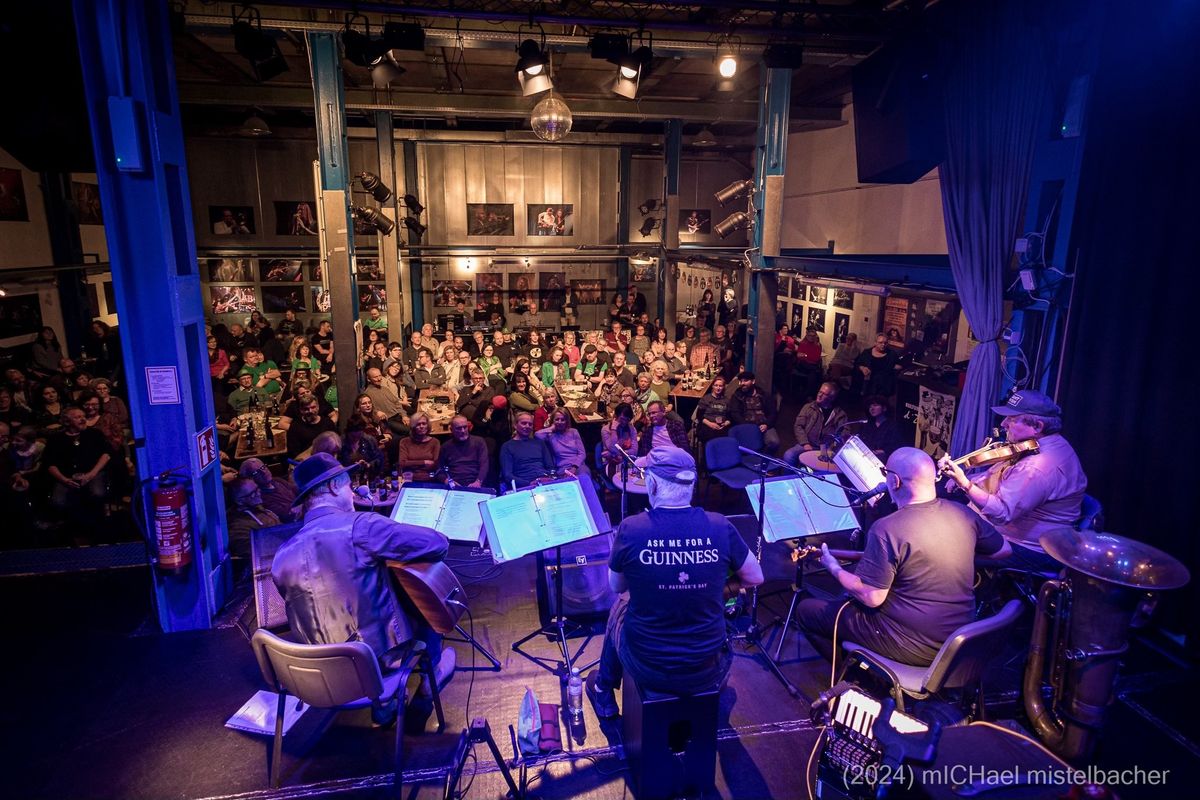 St. Patrick`s Day - Gr\u00fcnes Treiben in der Zuckerfabrik