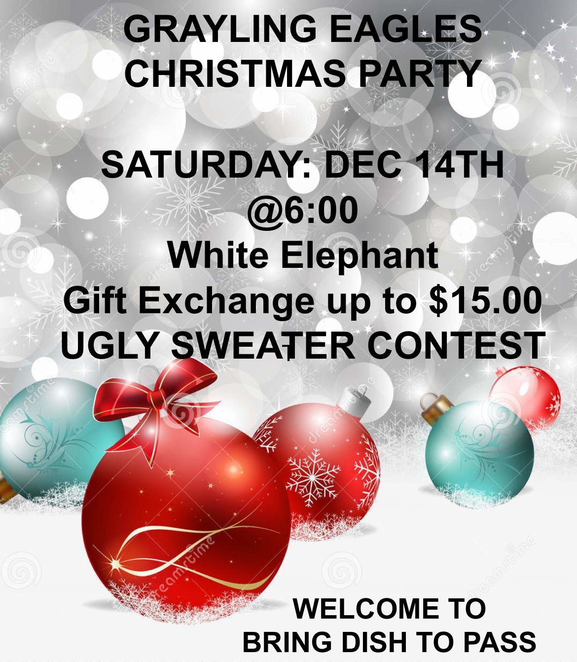 Grayling Eagles Christmas Party