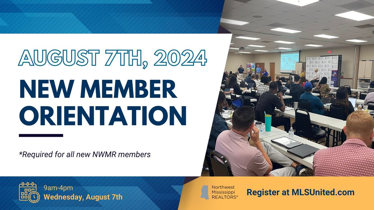 NWMR New Member Orientation