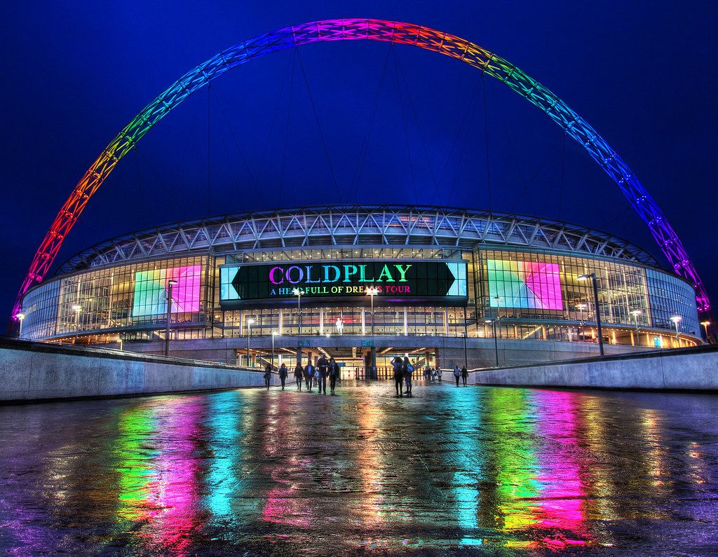 Coldplay at Wembley Stadium