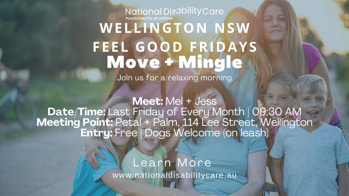 Wellington Feel Good Friday Move + Mingle 