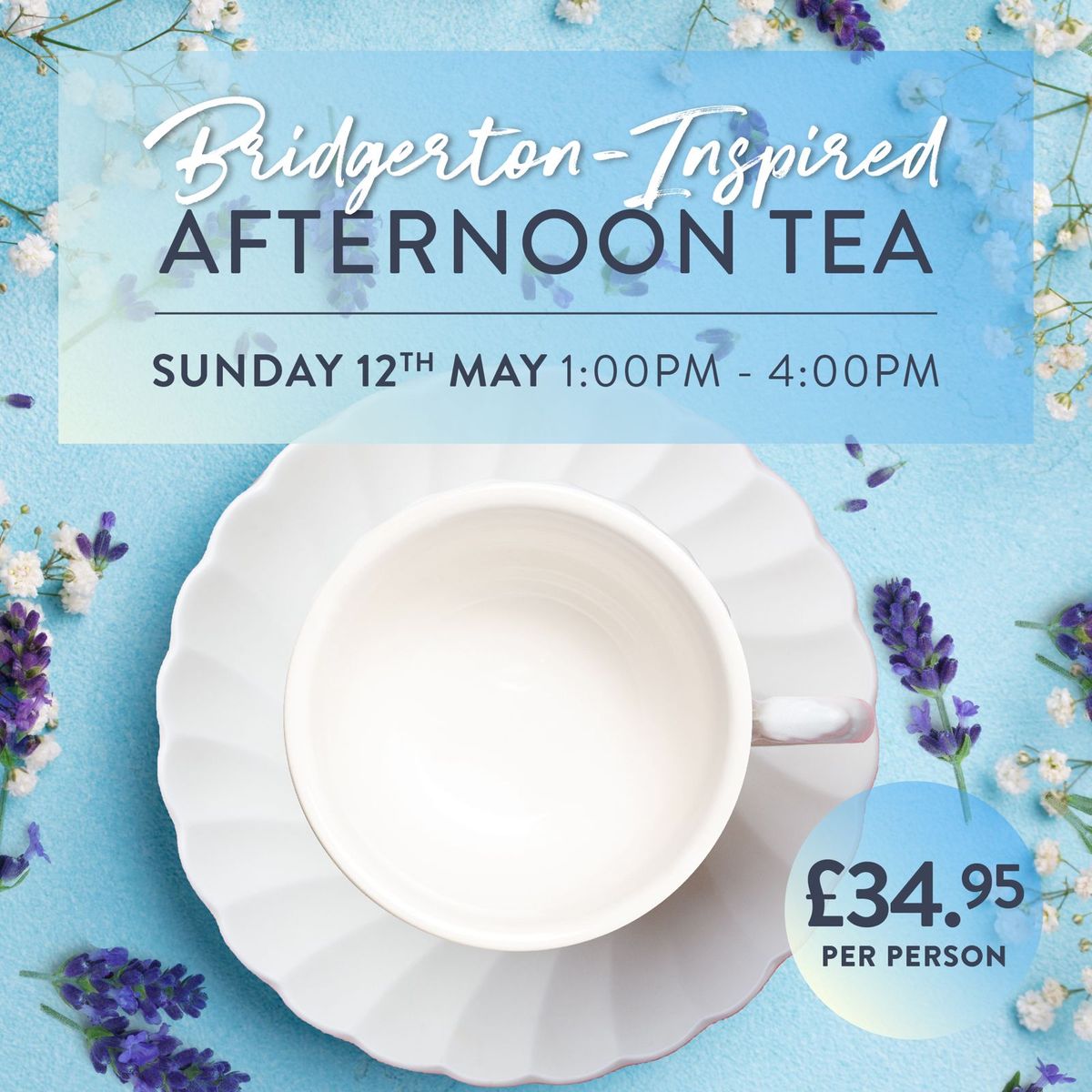 Bridgerton Inspired Afternoon Tea 