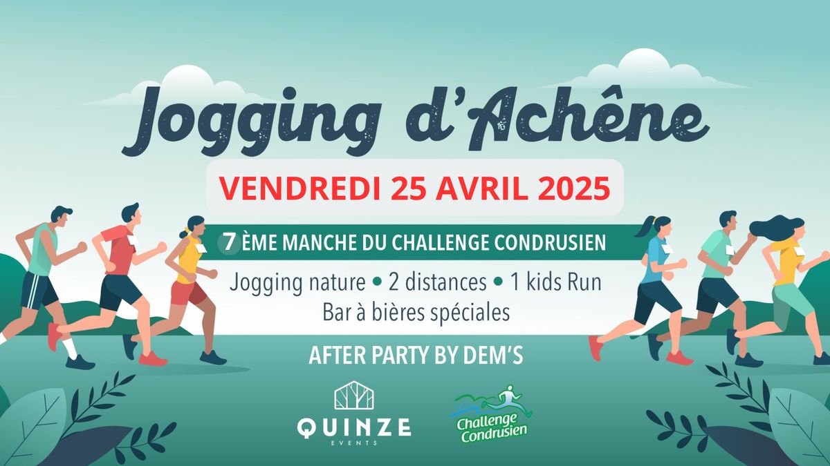 Jogging d\u2019Ach\u00eane 25 avril 2025 - Challenge Condrusien