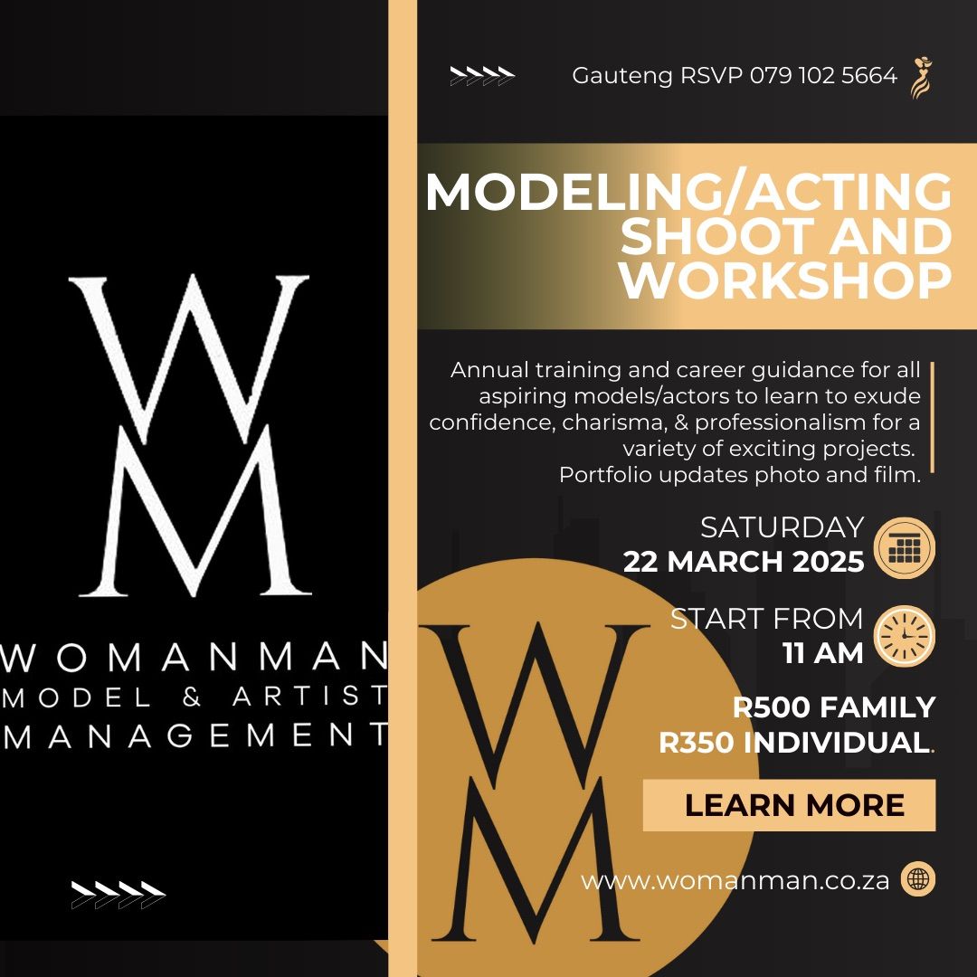 Elevate Your Career: Modeling, Acting, Casting & Industry Mastery Workshop!