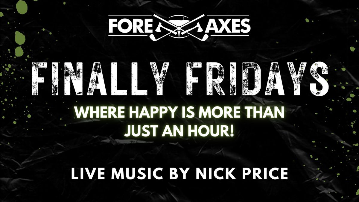 Finally Fridays - Live Music & Happy Hour