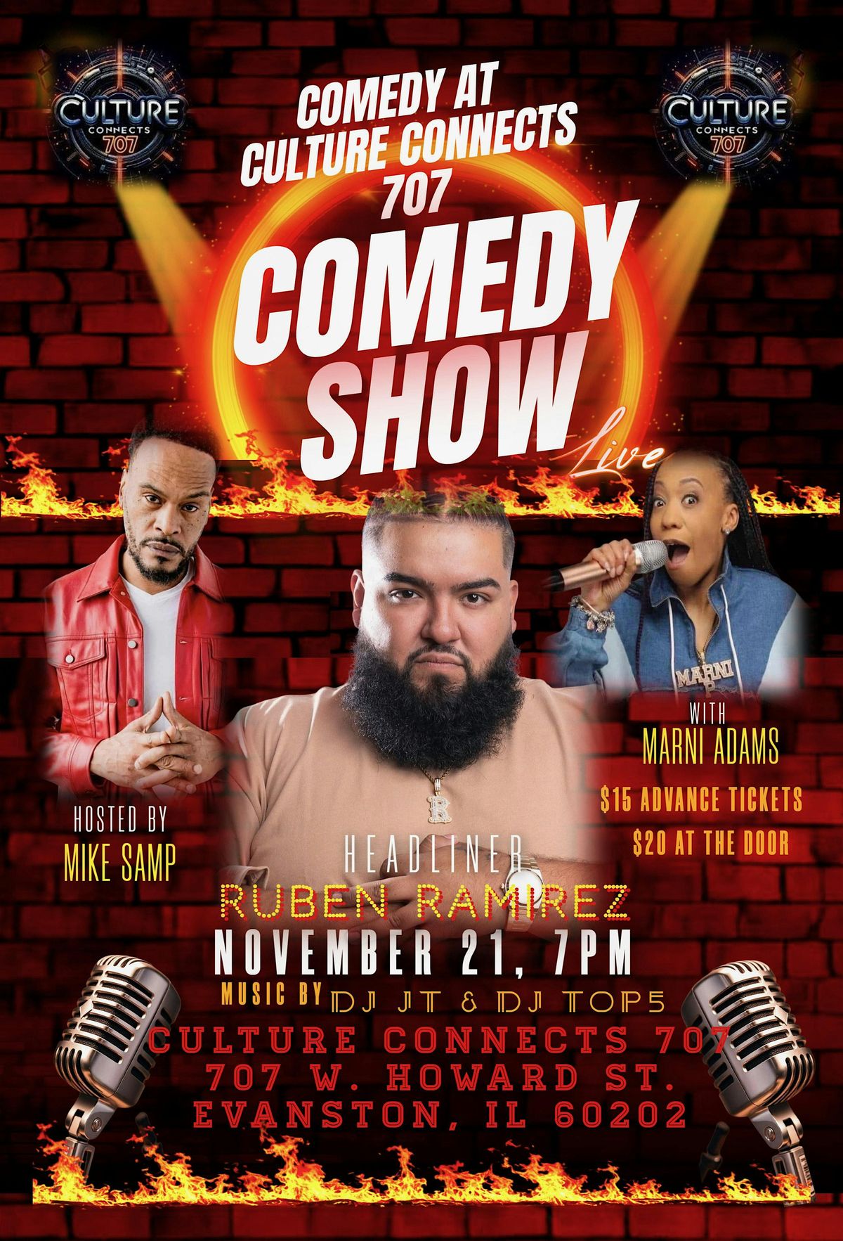 Comedy Show at Culture Connects 707