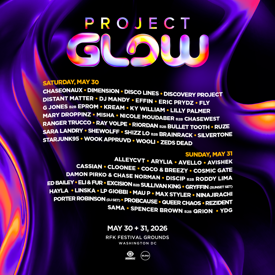 2026 Project Glow - Saturday at Festival Grounds at RFK Campus