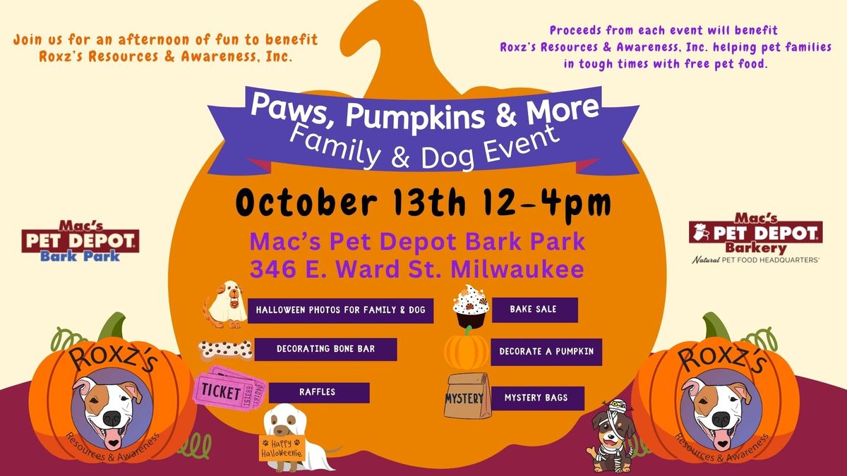 Paws, Pumpkins & More 