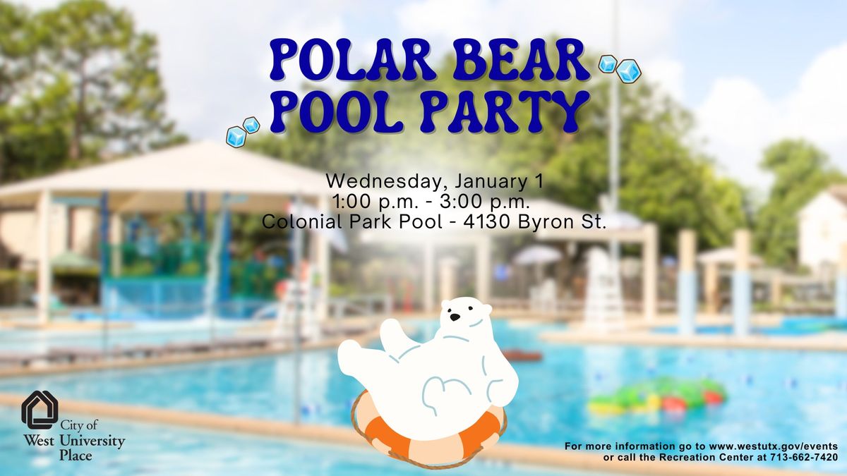 Polar Bear Pool Party