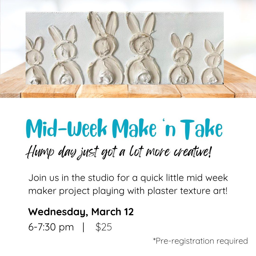 Mid-Week Make 'n Take: Texture Art