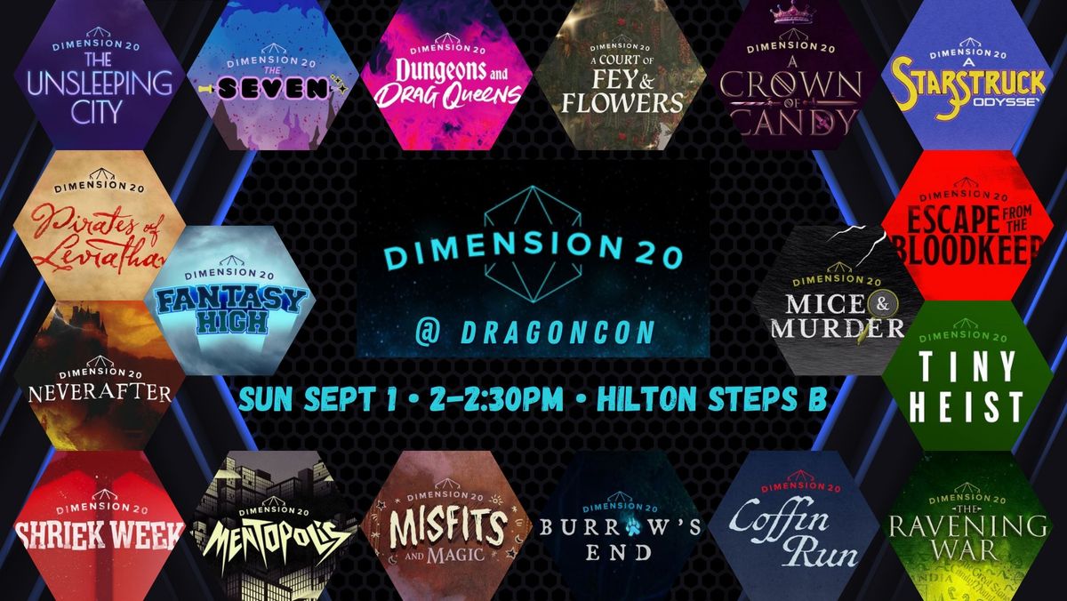 Dimension 20 @ DragonCon