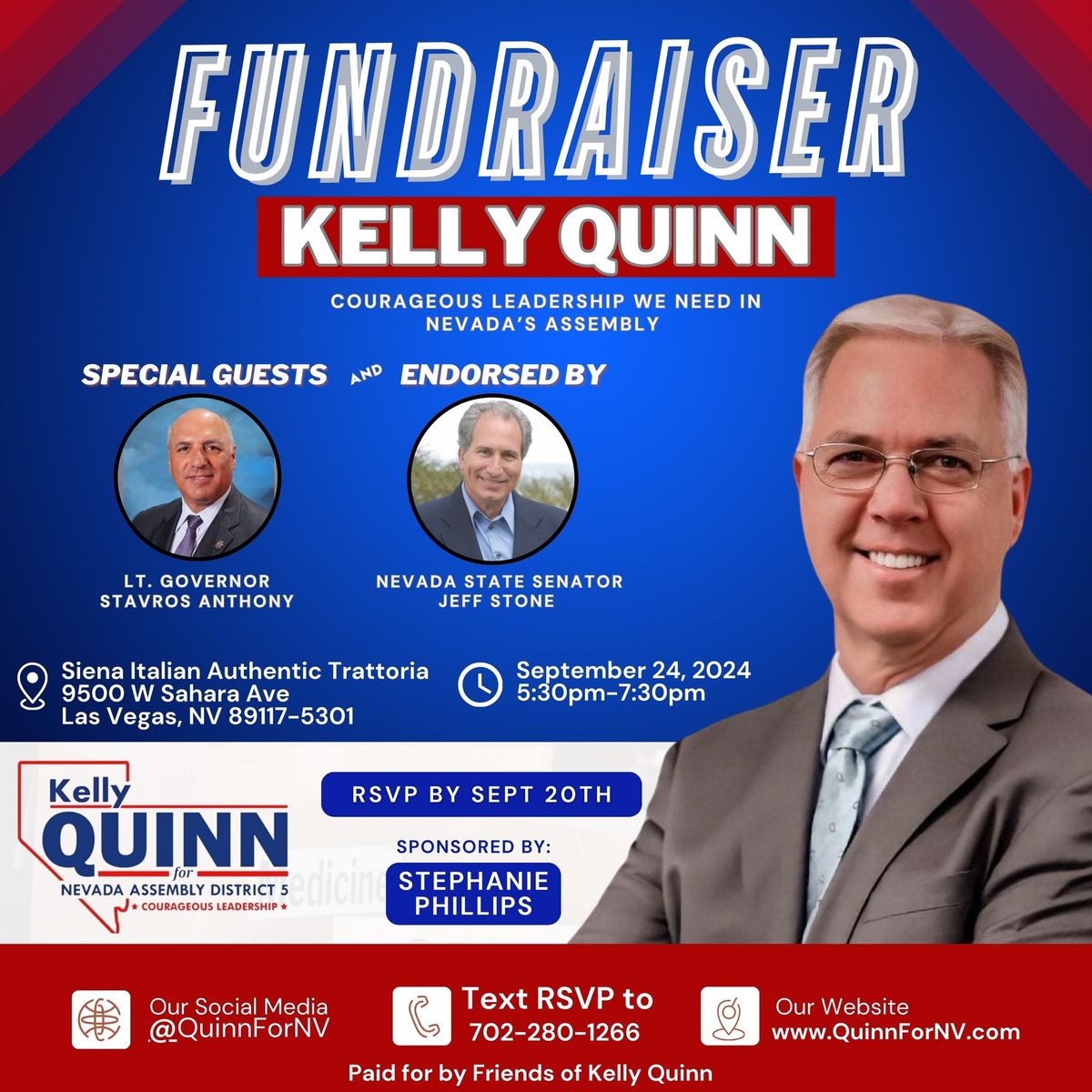 Kelly Quinn Fundraiser