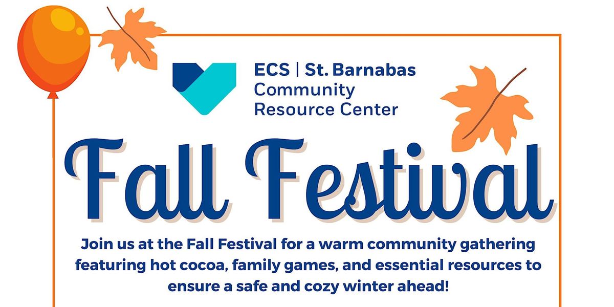 ECS St. Barnabas Community Resource Center Fall Festival