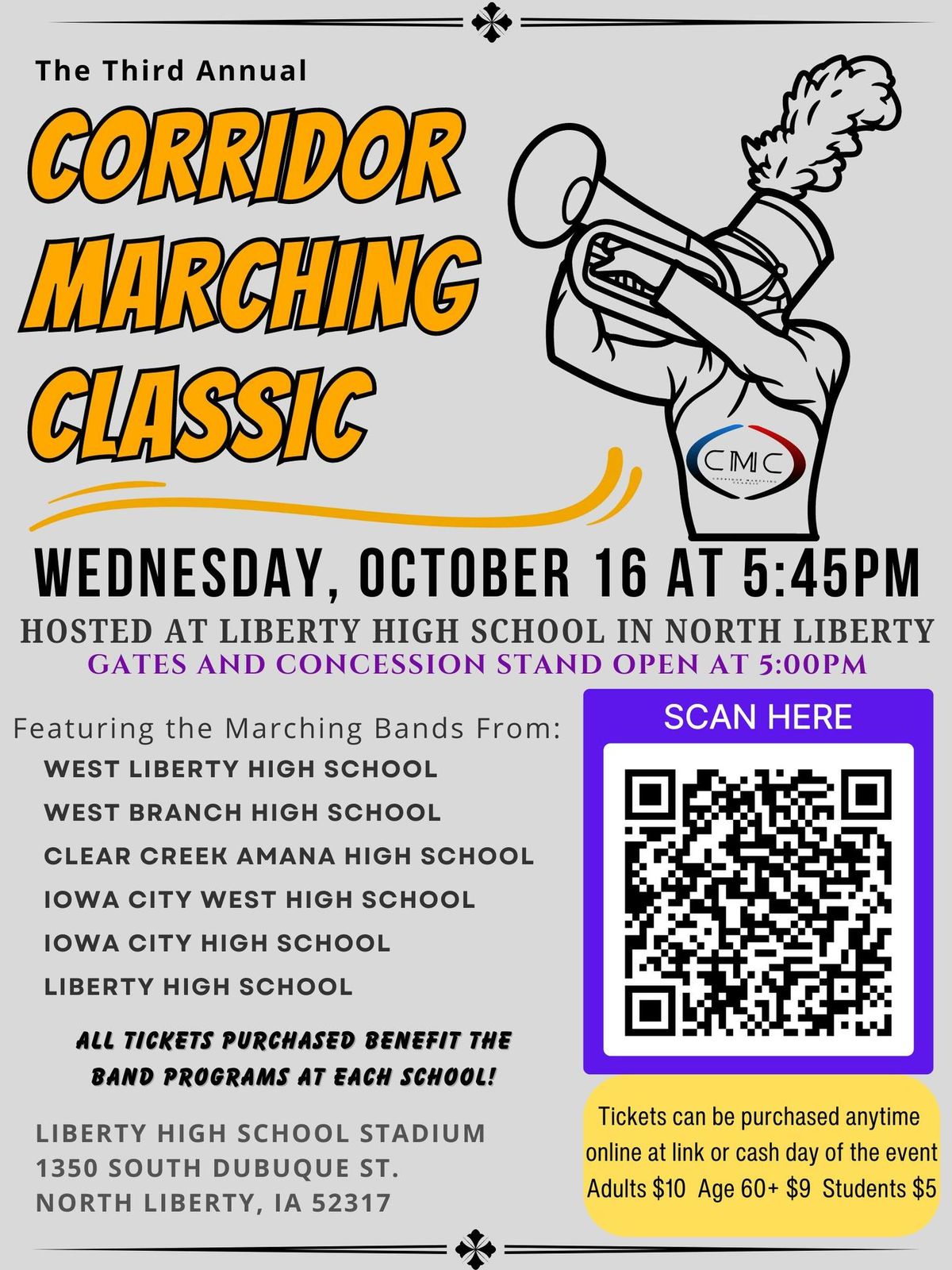 Third Annual Corridor Marching Classic