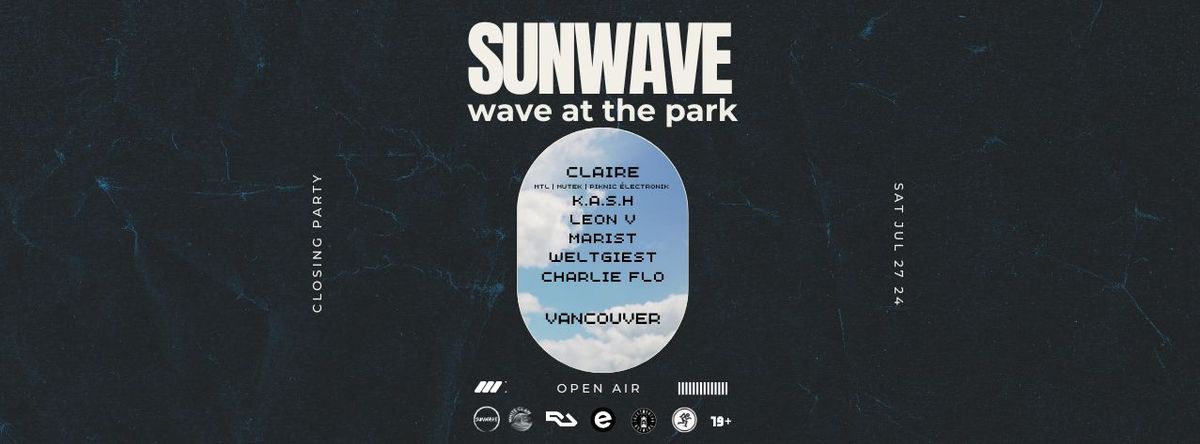 SUNWAVE 2024 - Wave At The Park (Open Air) - Closing Party