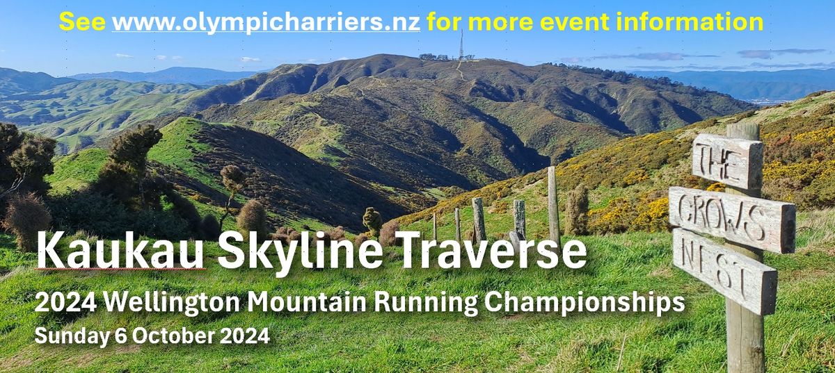 Kaukau Skyline Traverse - 2024 Wellington Mountain Running Championships