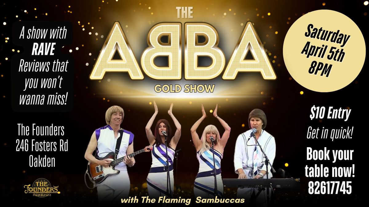 ABBA Gold with The Flaming Sambuccas