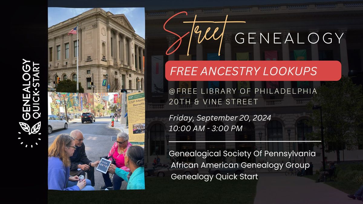 Street Genealogy