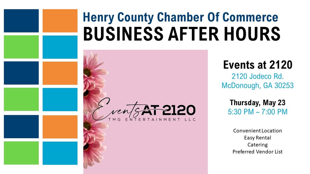 Business After Hours - Events at 2120