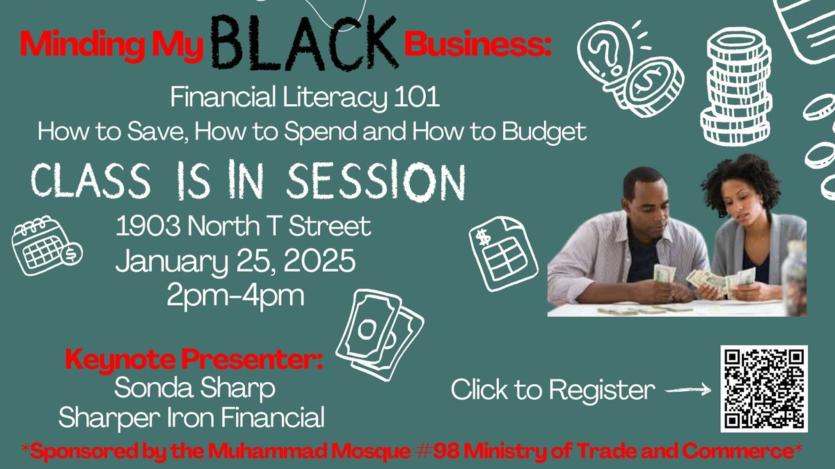 Minding My Black Business- Financial Literacy 101