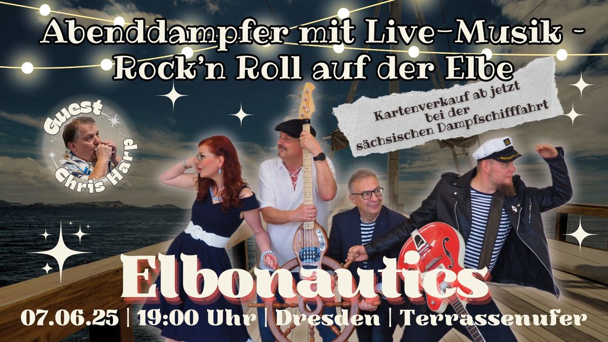 Rock'n Roll auf der Elbe mit den Elbonautics